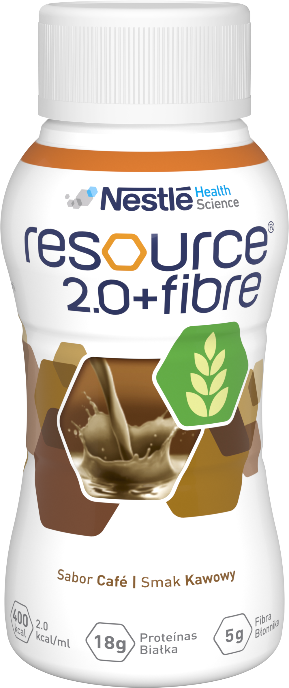 Resource 2.0+ Fibre smak kawowy