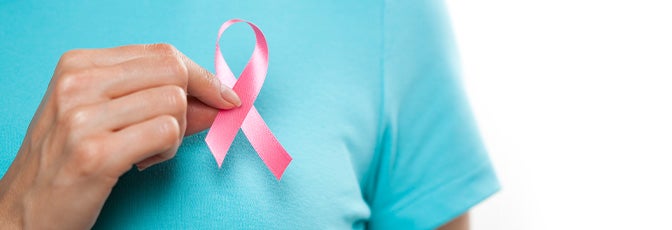 Symbol świadomości raka piersi