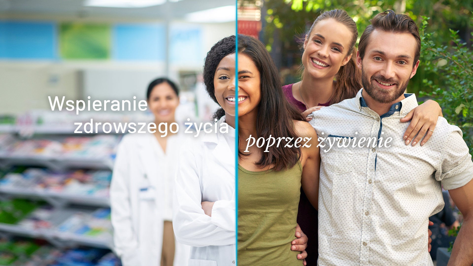 Wspieranie zdrowszego życia poprzez żywienie