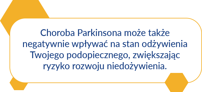 Negatywny wpływ choroby Parkinsona na stan odżywienia