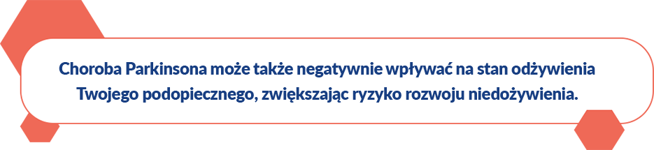 Negatywny wpływ choroby Parkinsona na stan odżywienia